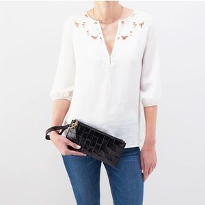 Hobo Vida weave wristlet